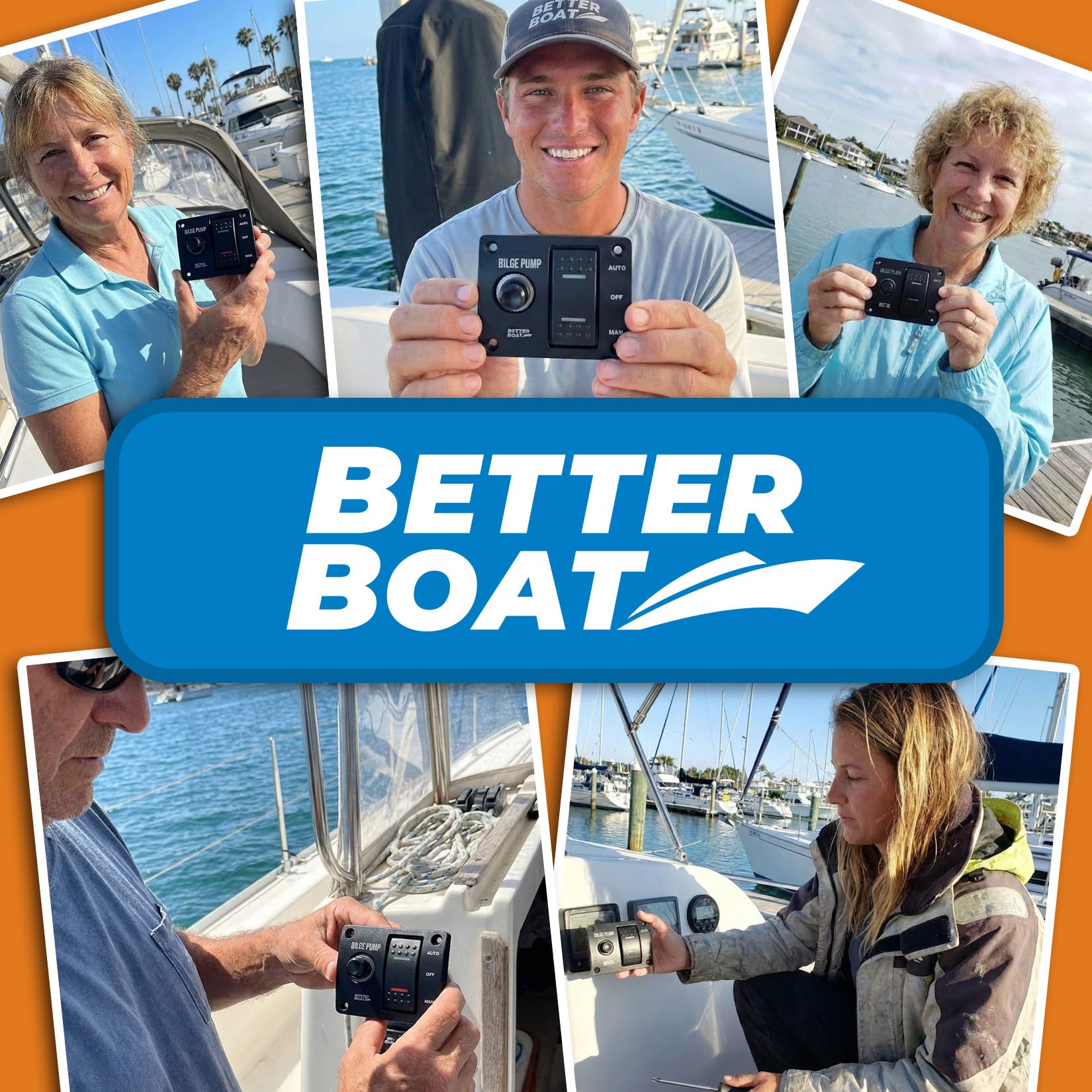Better Boat in-use nighttime deck visibility with LEDs aiding low-light checks