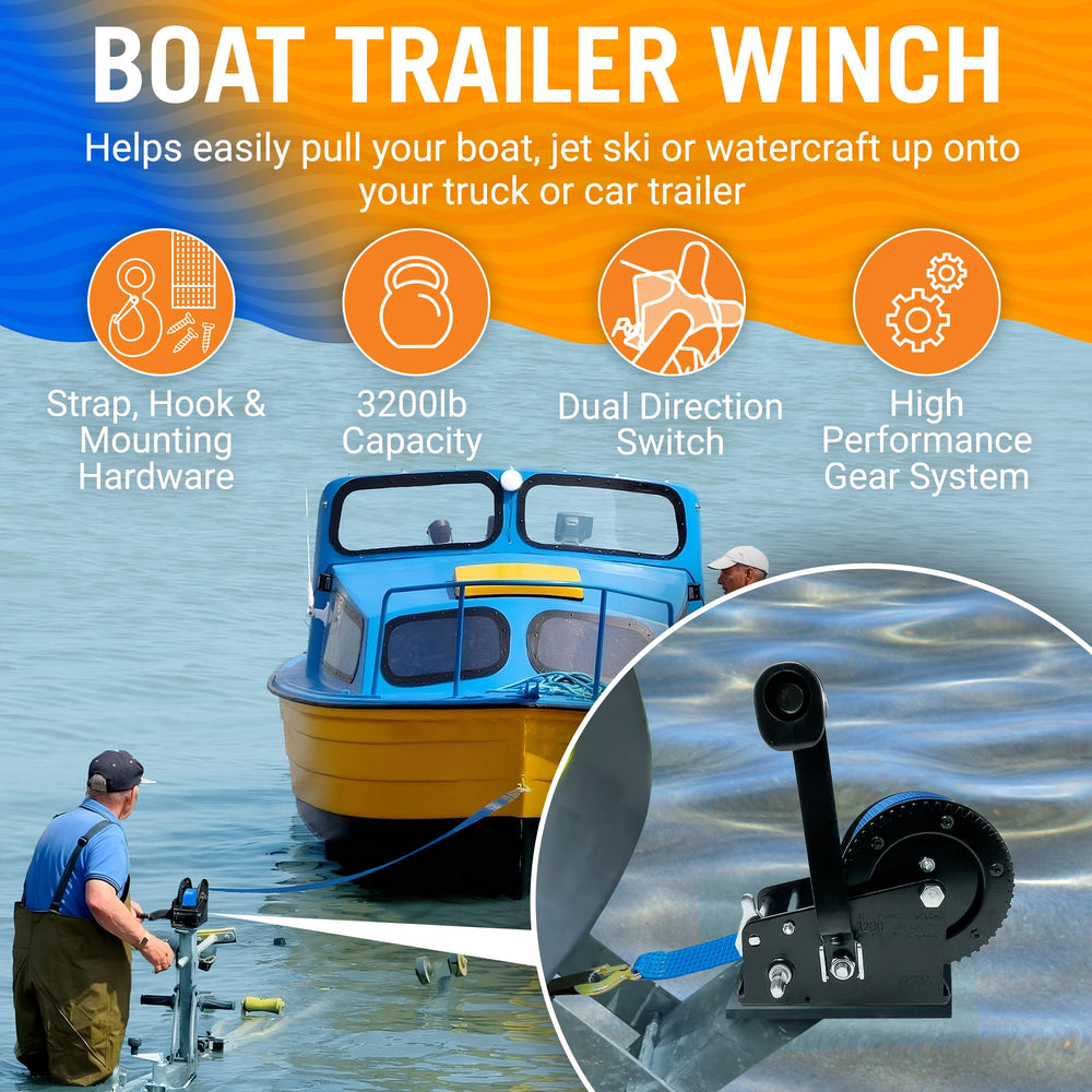 Better Boat installed on trailer at ramp demonstrating practical towing setup