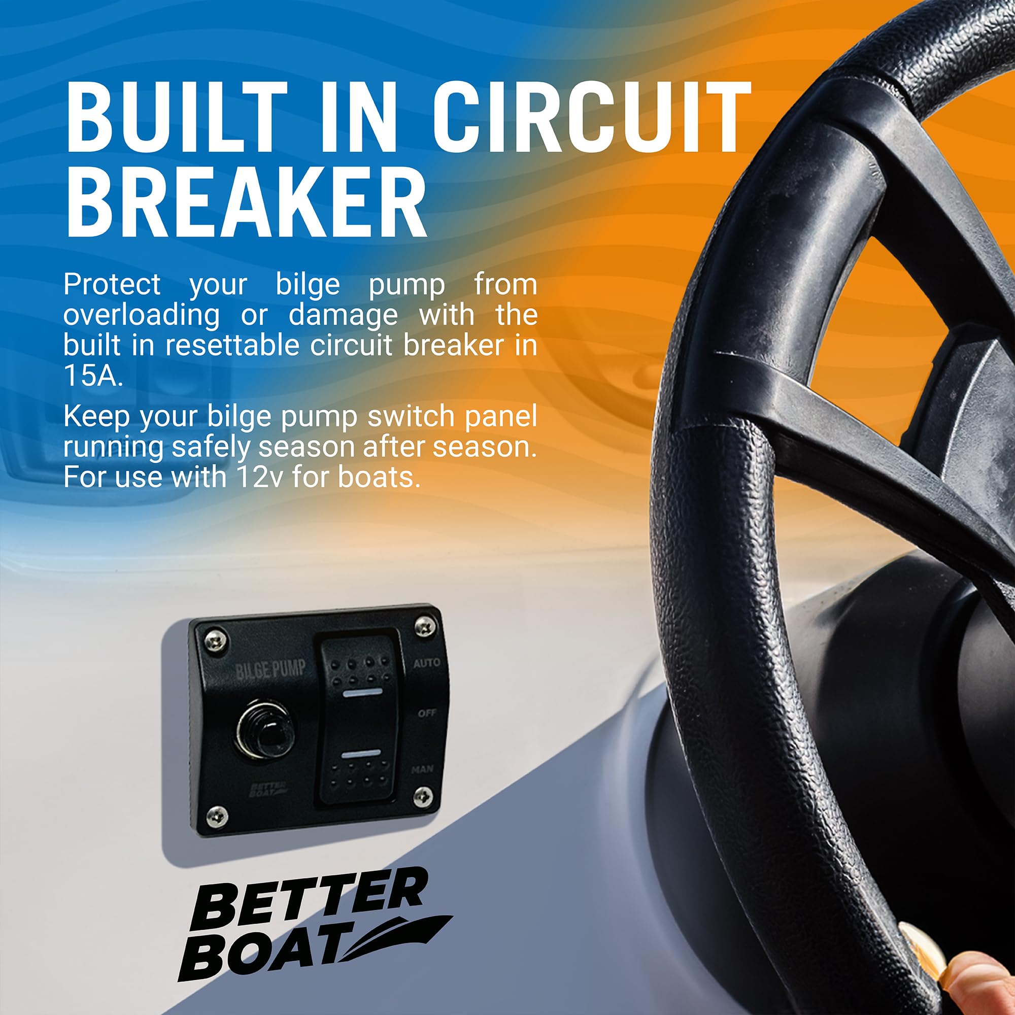 Better Boat wiring diagram and included hardware for straightforward installation