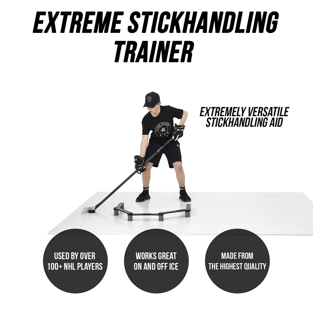 Better Hockey close-up of surface texture offering consistent puck glide and control
