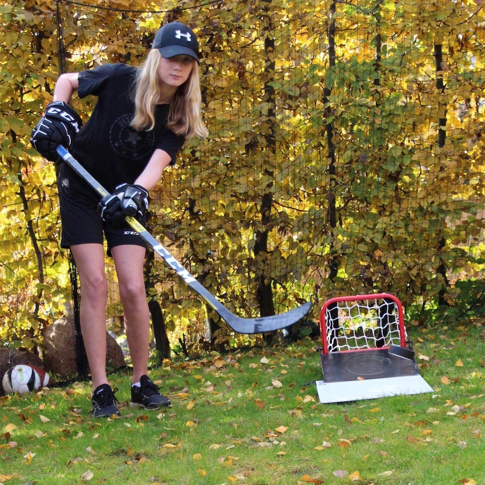 Better Hockey corner detail highlighting UV-treated edge for durability in sun and rain