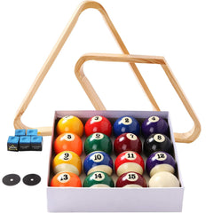 BETTERLINE full set front view showing balls, racks, and accessories for ready play