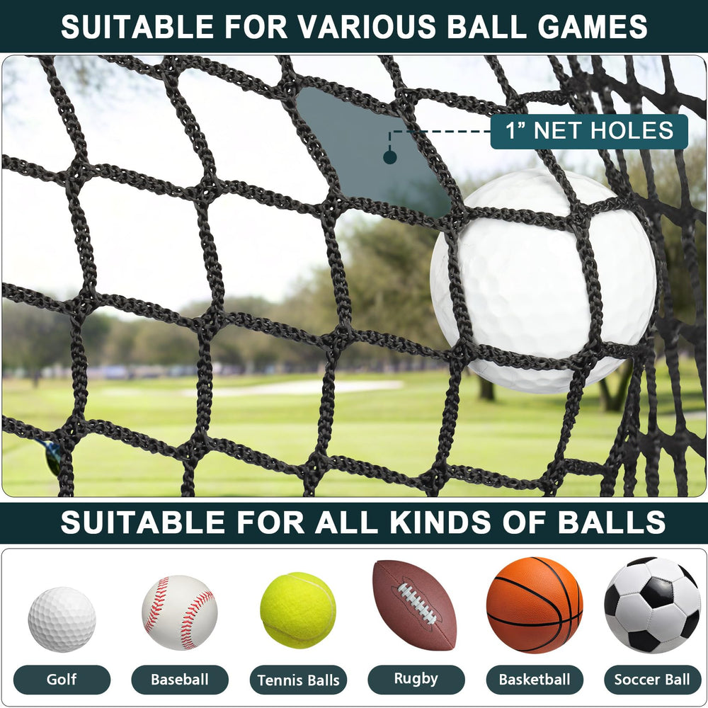 Beutyal close-up of knotless mesh and reinforced seam for durability