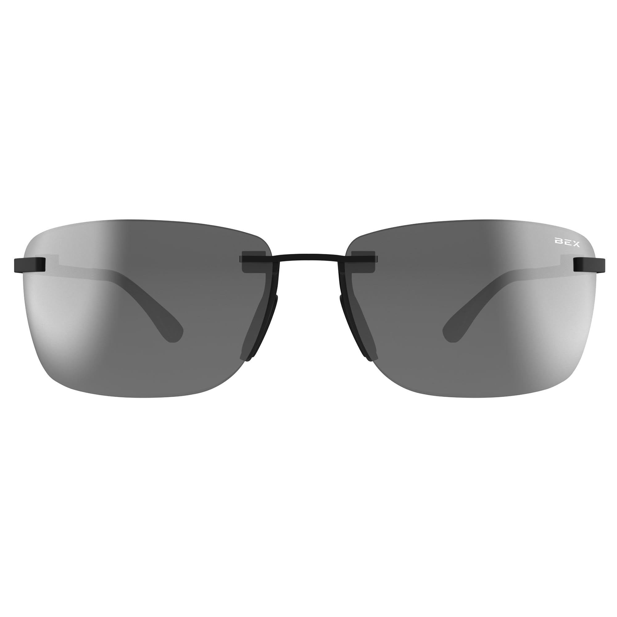 BEX Legolas OTG side profile focusing on titanium temple for lightweight secure fit