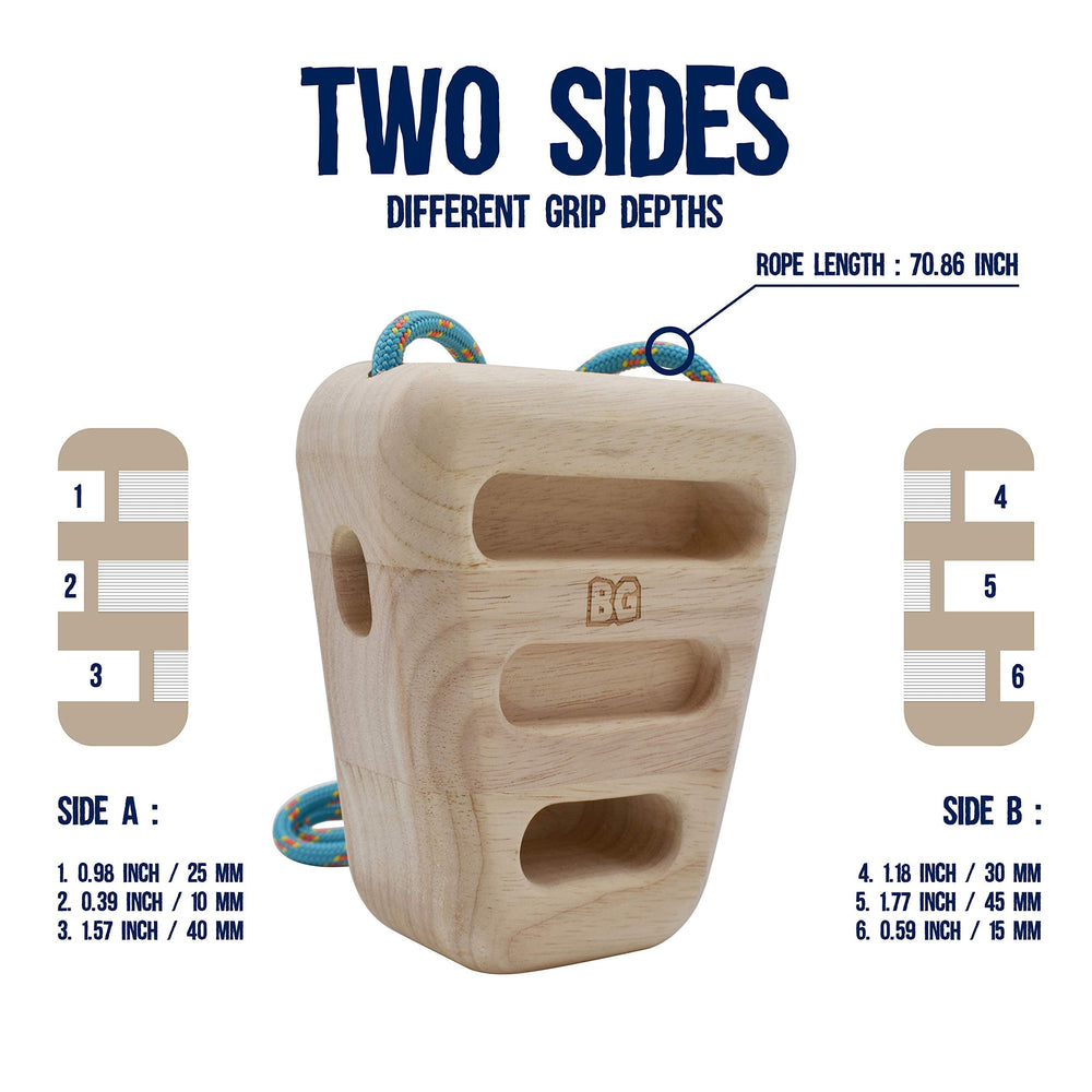 BG Climbing board mounted in doorway showing quick installation benefit