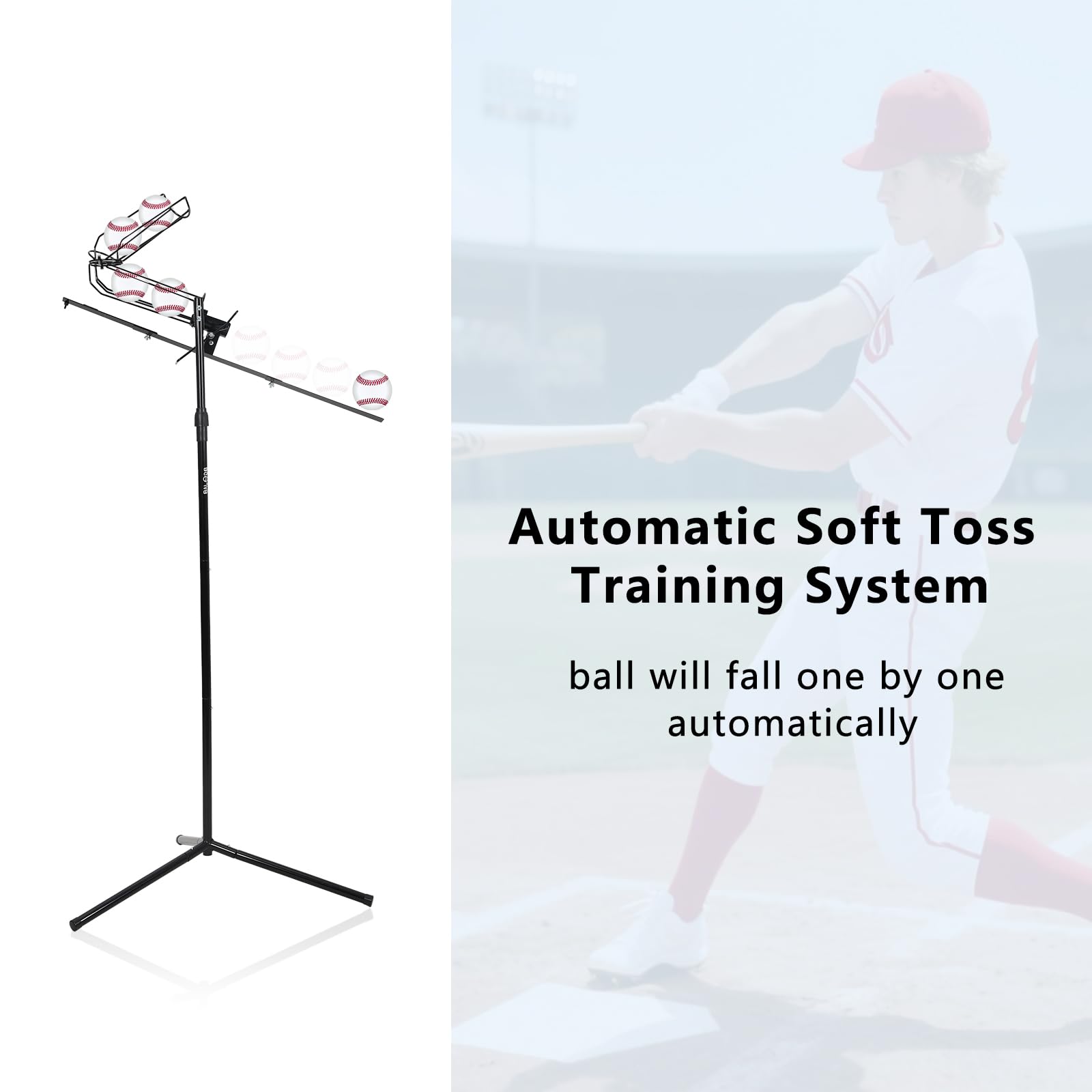 BGOJAB close-up of metal triangle base highlighting durable construction and stability