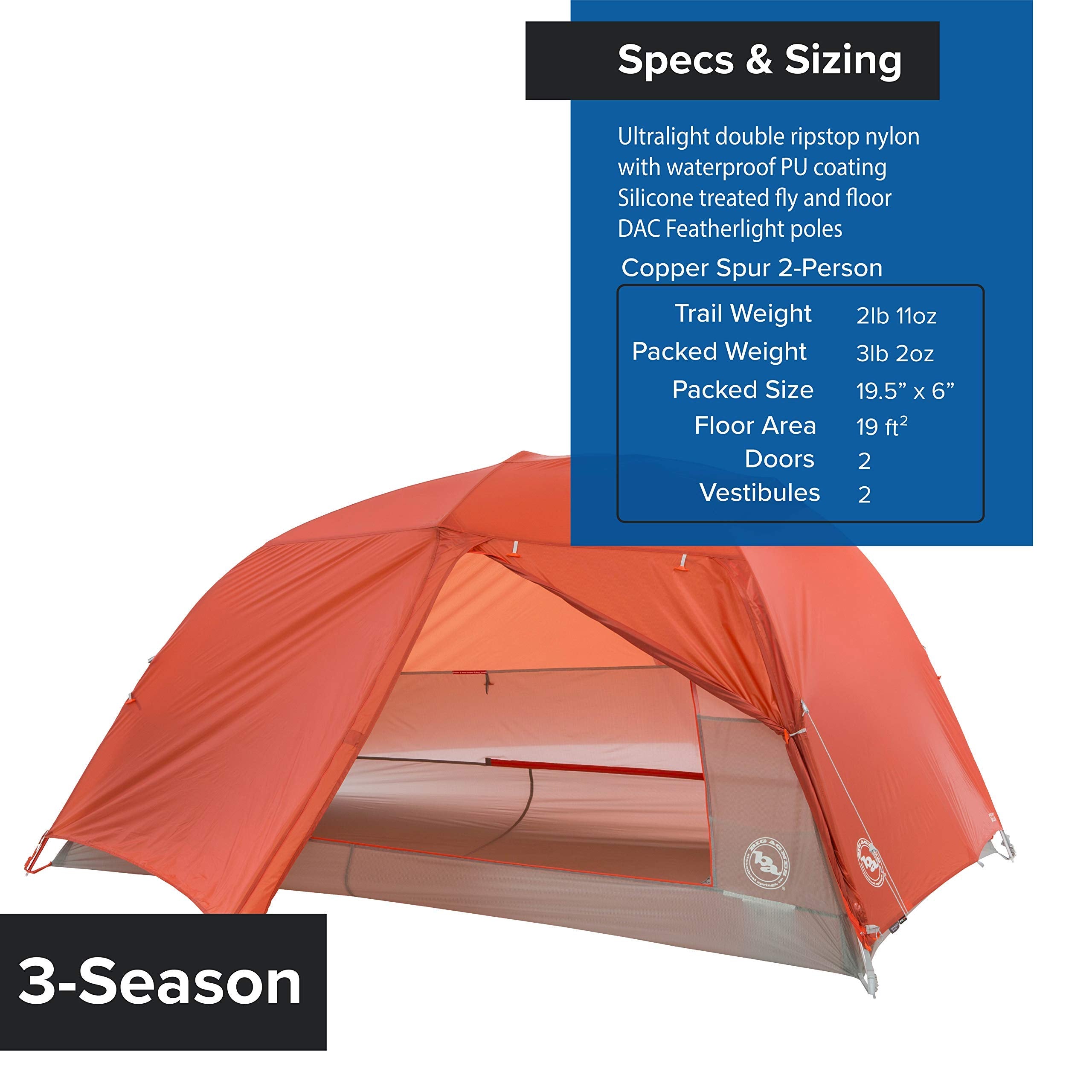 Big Agnes high-volume pole hub close-up demonstrating increased stability and strength