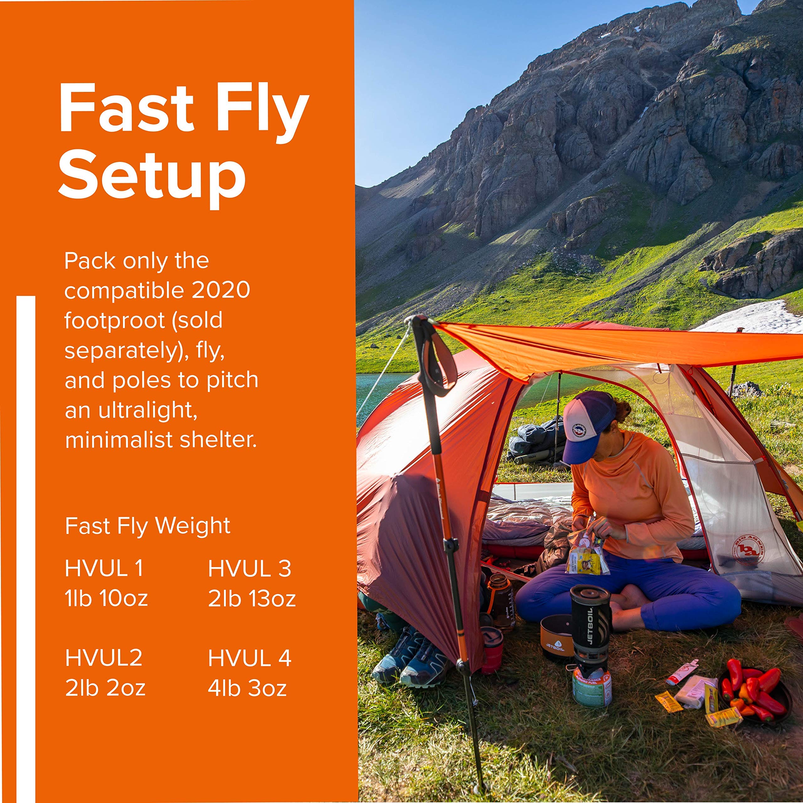 Big Agnes two-tone mesh detail offering privacy while preserving night-sky views