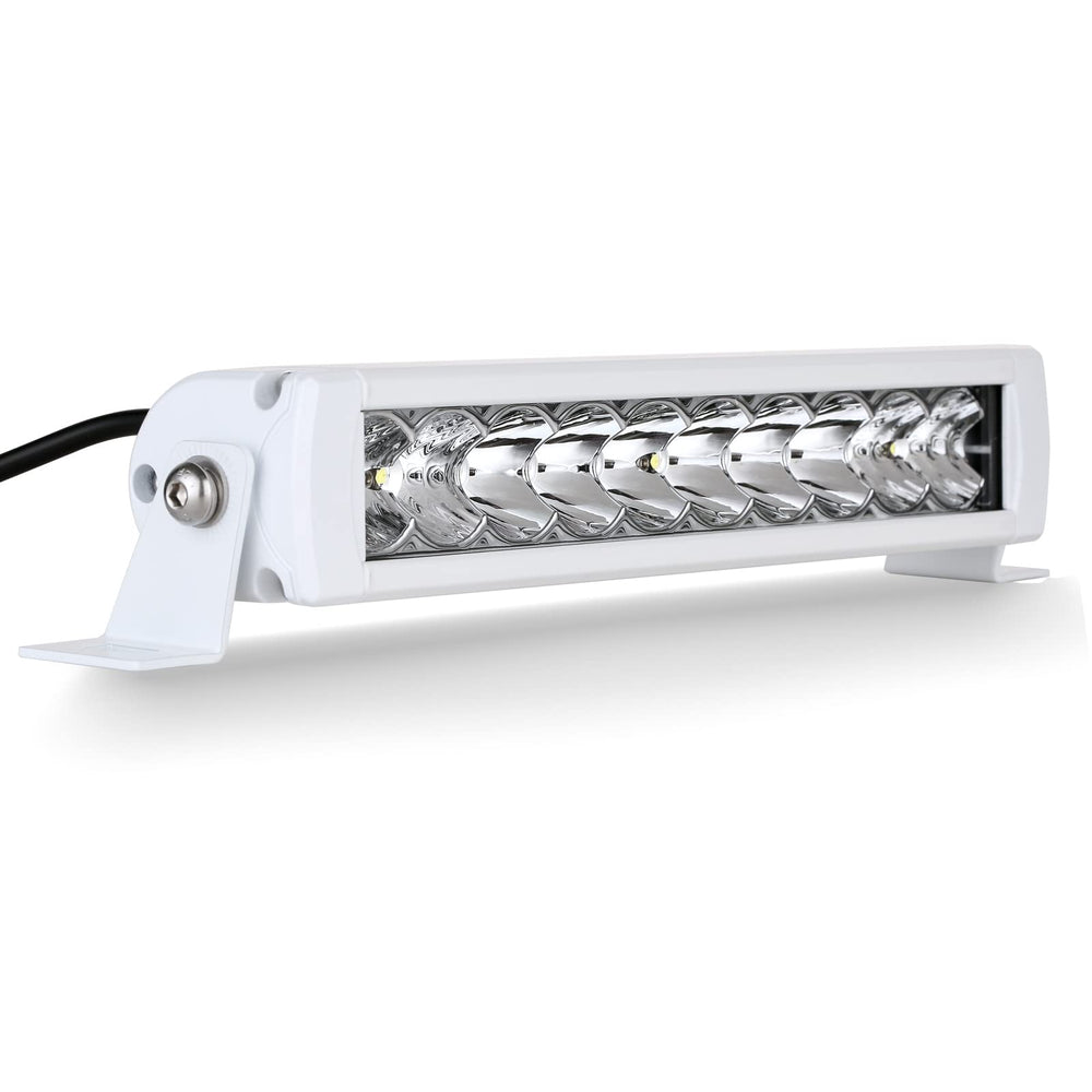 BIGLION.X front view of 12-inch LED light bar showing full lens and mounting for clear visibility