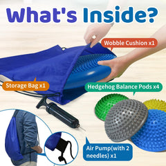 biguphate pod side profile highlighting dome shape for single-leg stability work