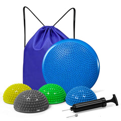 biguphate wobble disc front view showing stable base and grip benefits