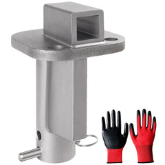 BIHAIT front view of the stainless steel rail pry tool showing durable shape and readiness