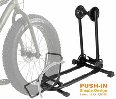 BIKE HAND folded flat for compact storage and easy transport benefit