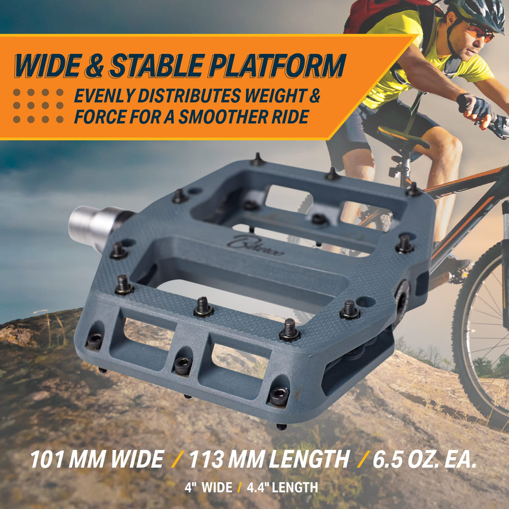 Bikeroo steel axle detail highlighting durable full-length shaft