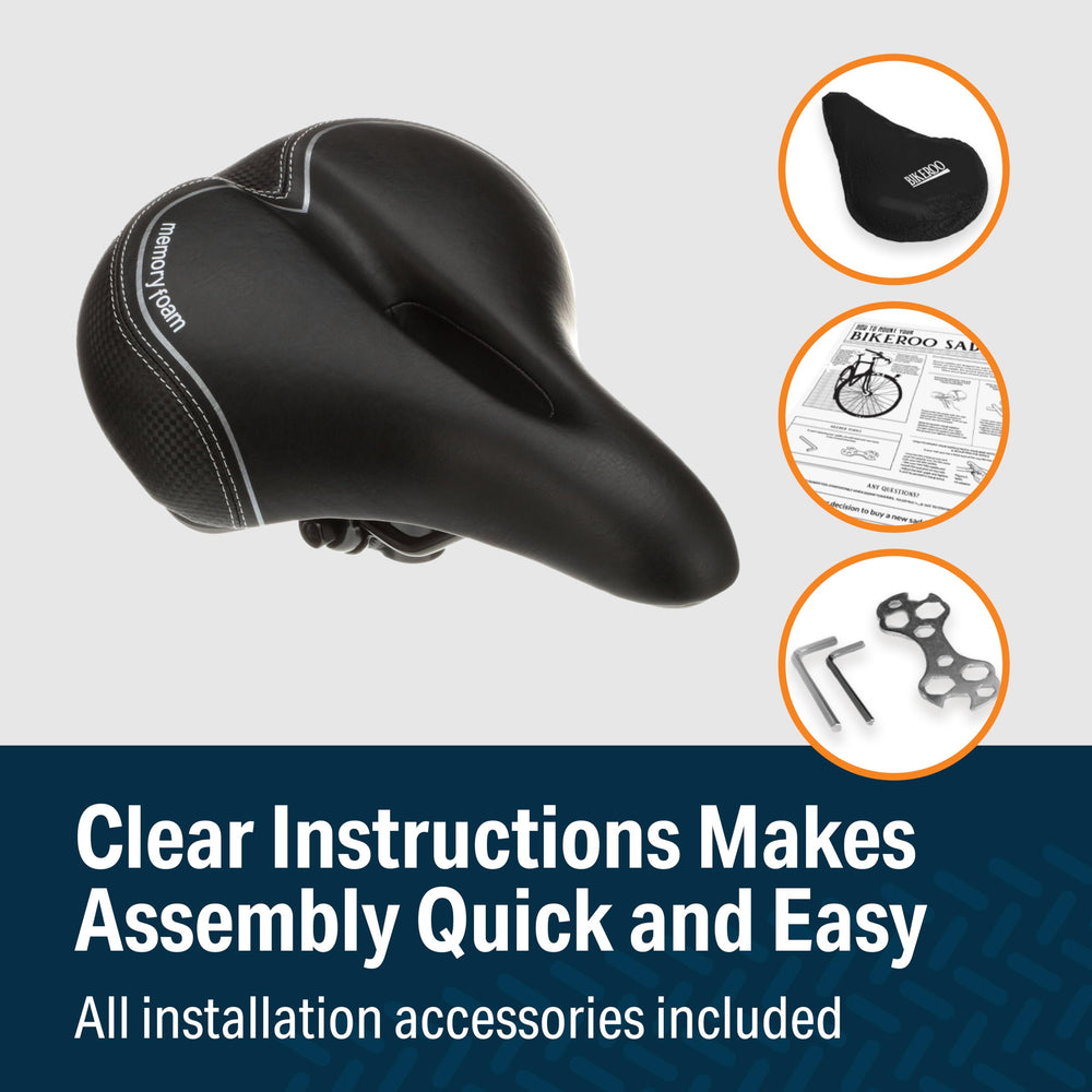 Bikeroo installation kit with hex keys and adapter for easy setup