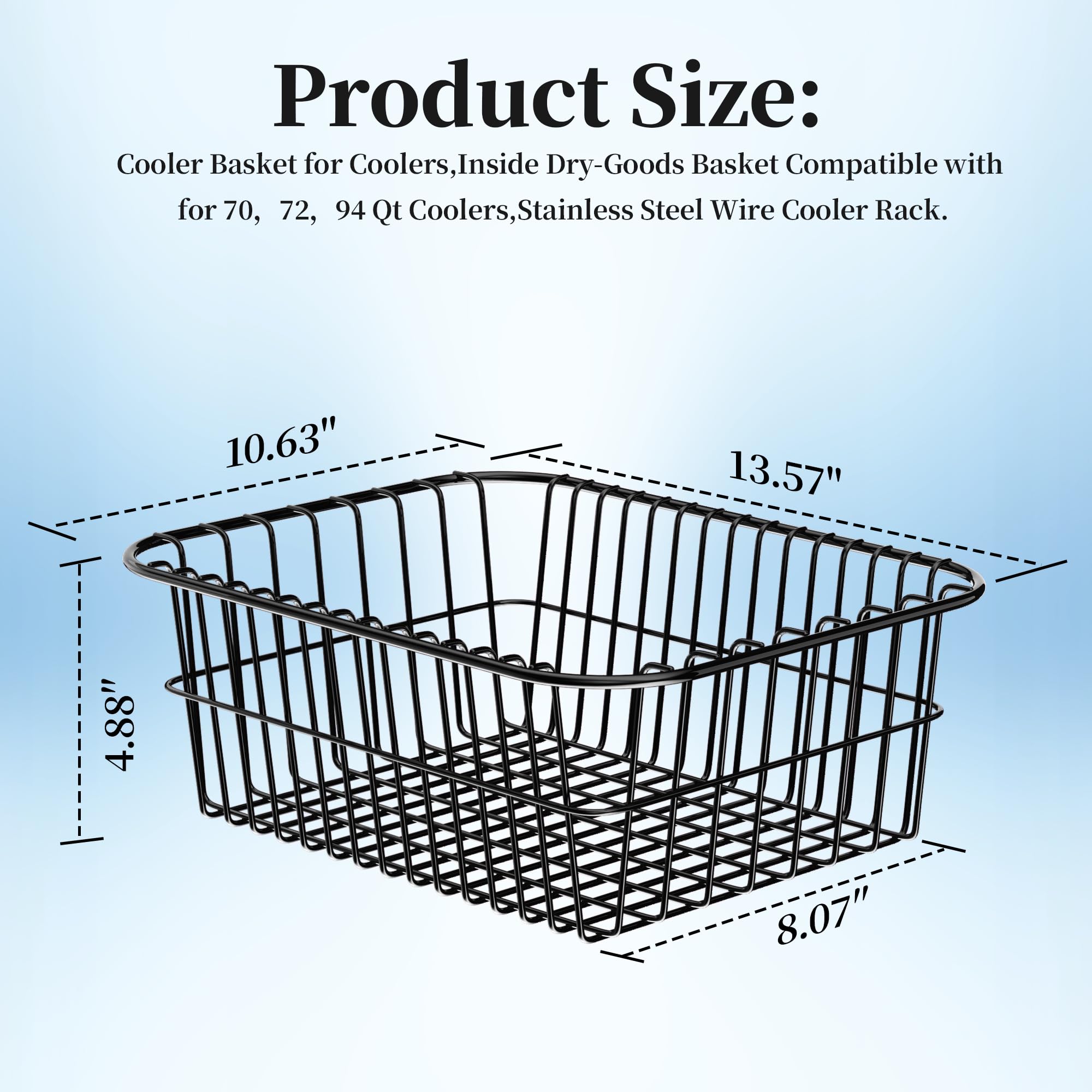 BiLLNE close-up of mesh detail highlighting corrosion-resistant coating benefit