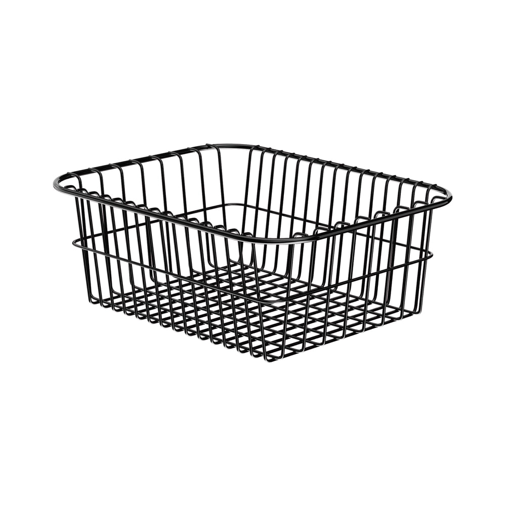 BiLLNE cooler basket front view showing durable coated steel and neat fit