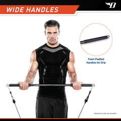 BIONIC BODY disassembled two-piece layout for easy storage and transport