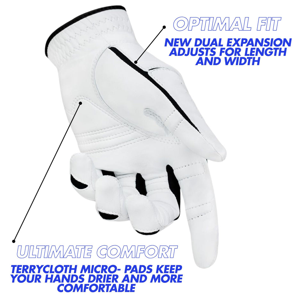 Bionic glove palm pad detail showing reinforced pad for even pressure and longer durability