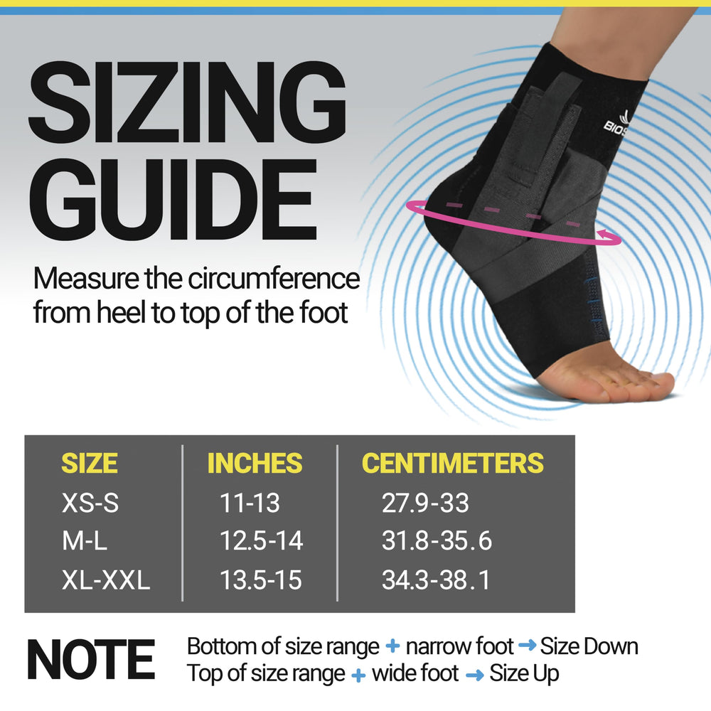 BioSkin APX underside profile showing slim design that fits inside shoes