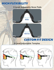 BIRCEN on cyclist showing helmet compatibility and wind protection