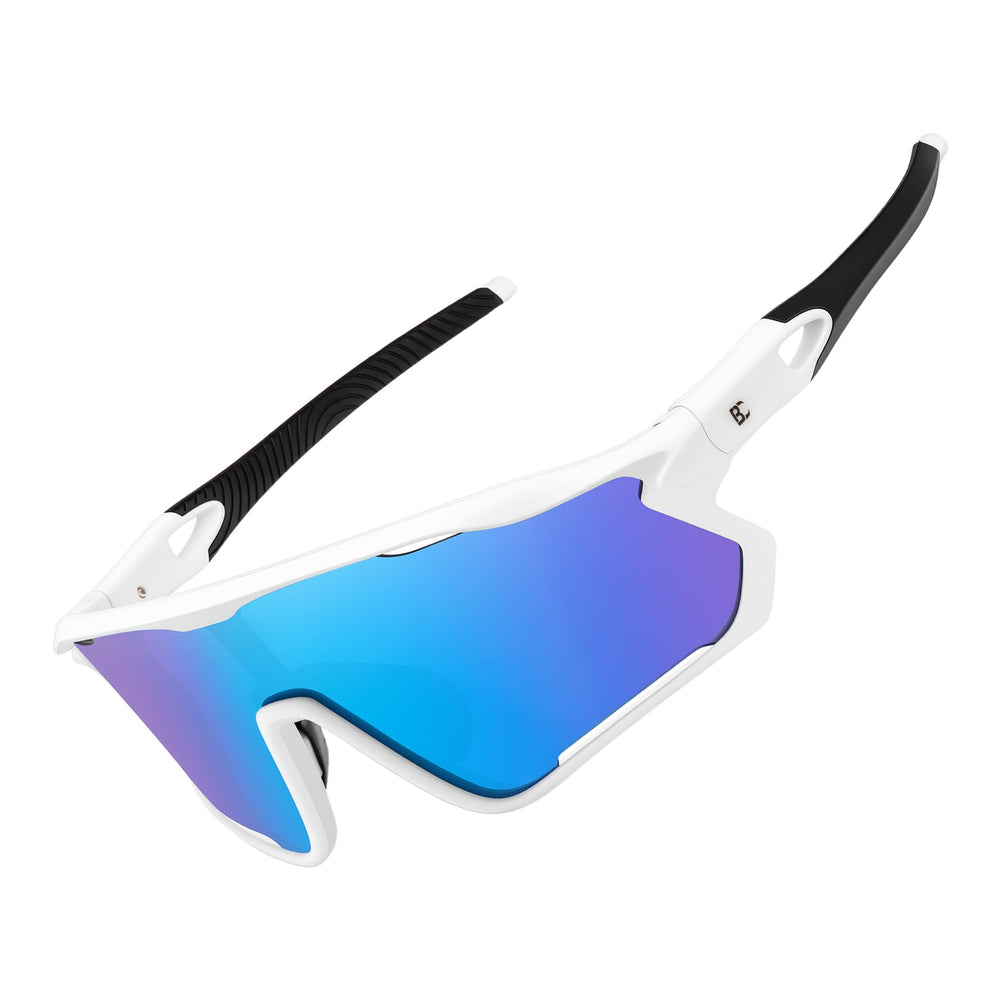 BIRCEN front view showing sporty frame and full coverage, enhancing focus