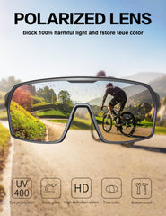 BIRCEN side profile highlighting adjustable nose pads, secure-fit benefit
