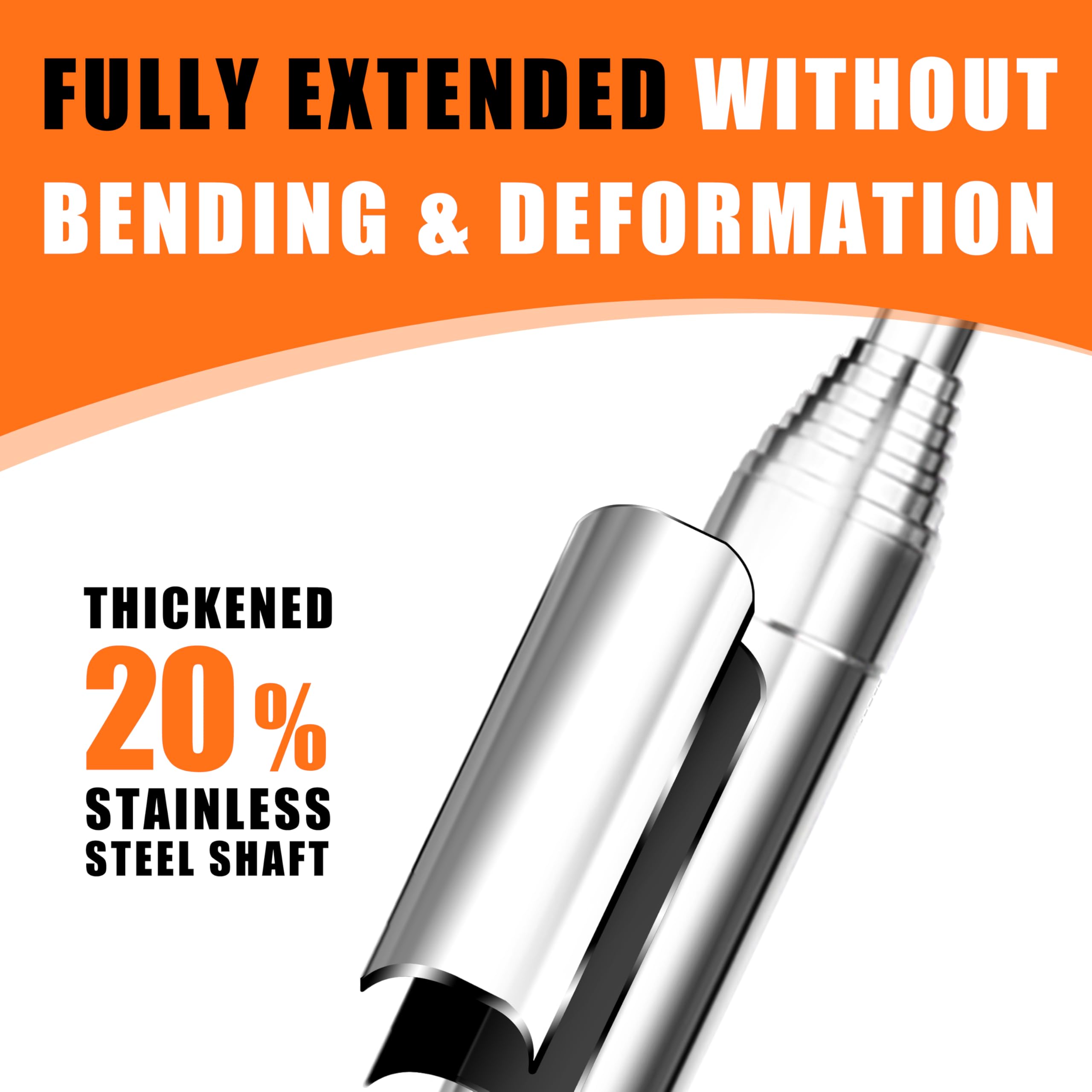 BIRDIEBLAST anti-slip handle detail offering better control in wet conditions