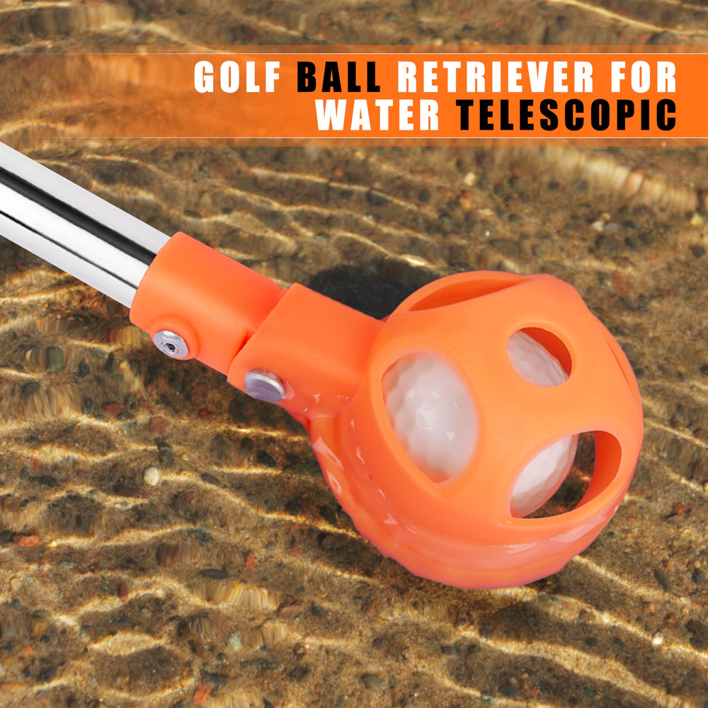 BIRDIEBLAST retriever in use on a golf course saving balls and effort