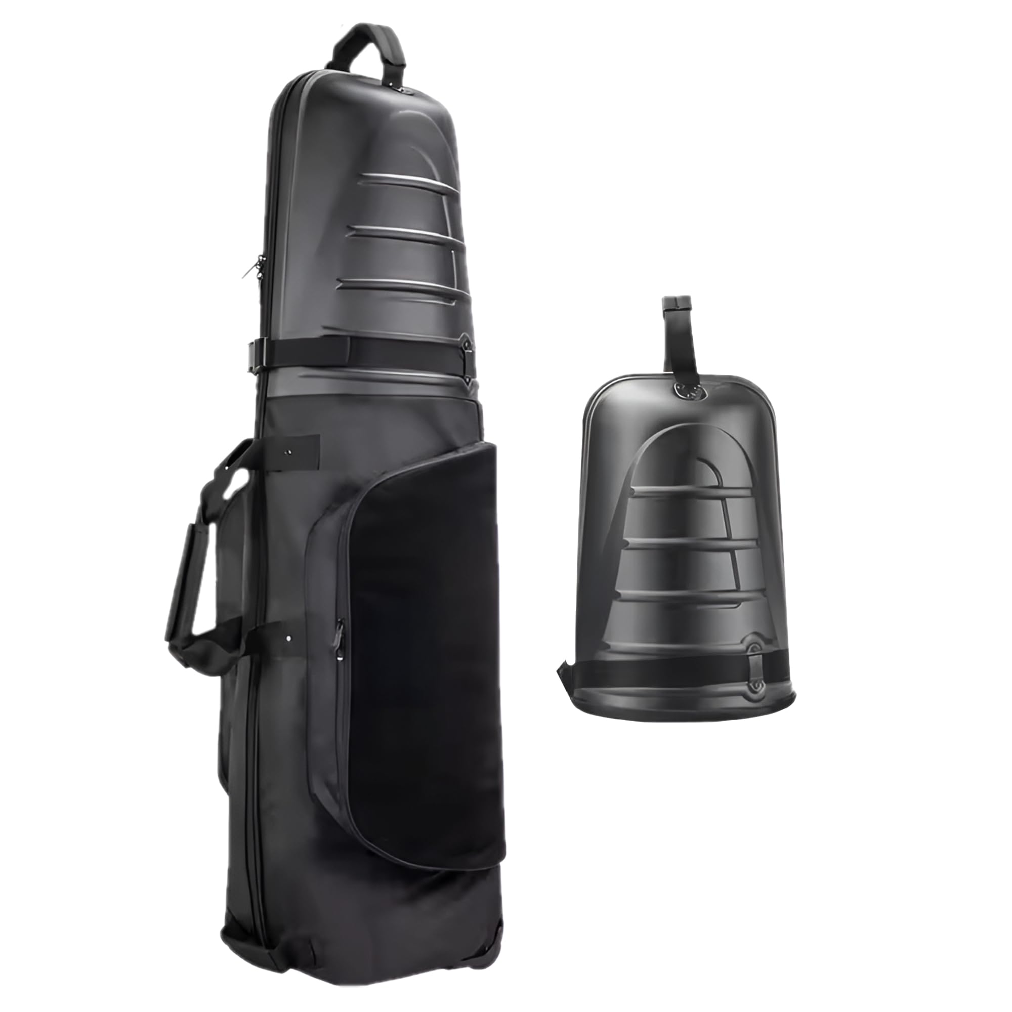 BirdieHutt front view of packed bag showing full protection and easy transport