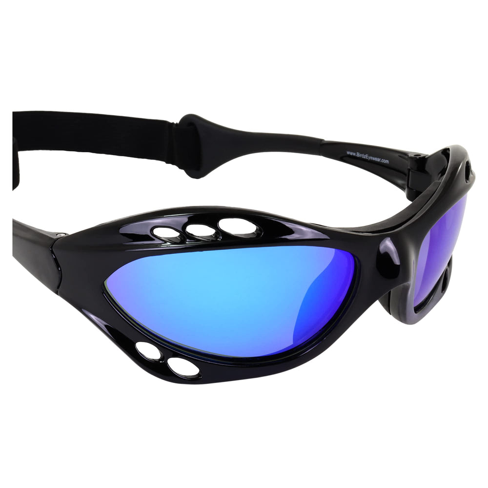 Birdz Seahawk microfiber pouch with sunglasses for safe storage benefit