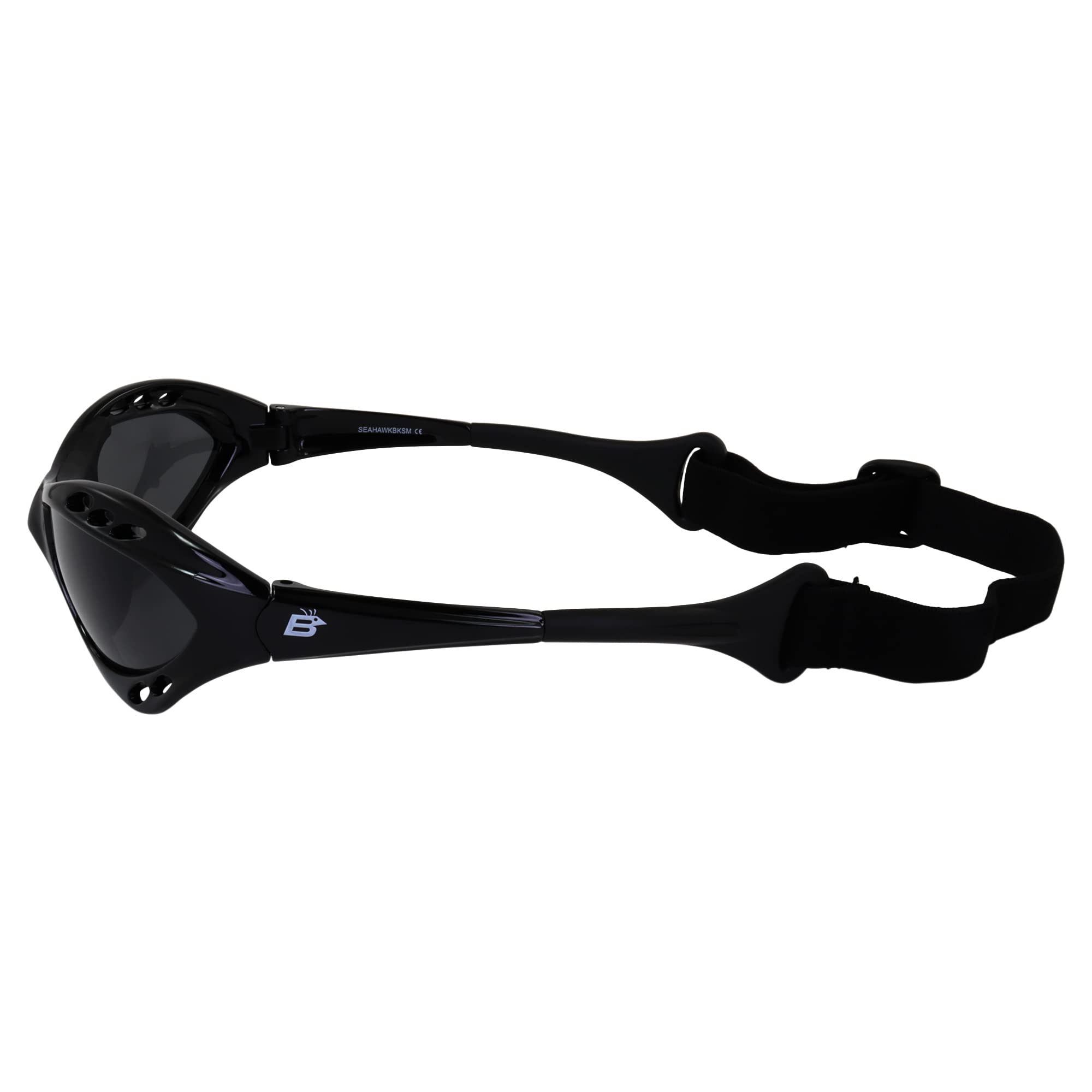 Birdz Seahawk vented EVA foam detail providing wind comfort benefit