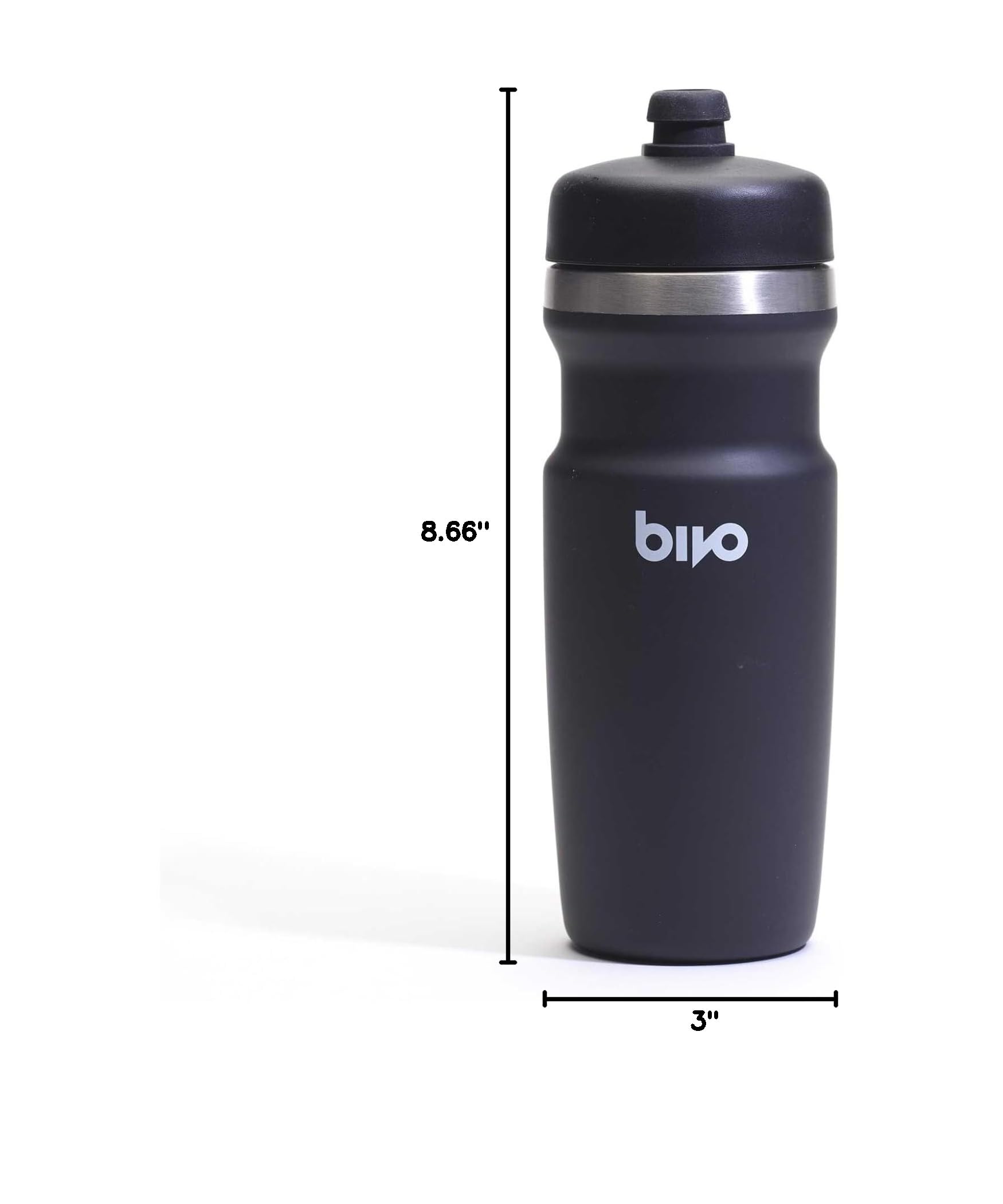 Bivo Trio Mini on a bike during a ride showing practical use for cyclists