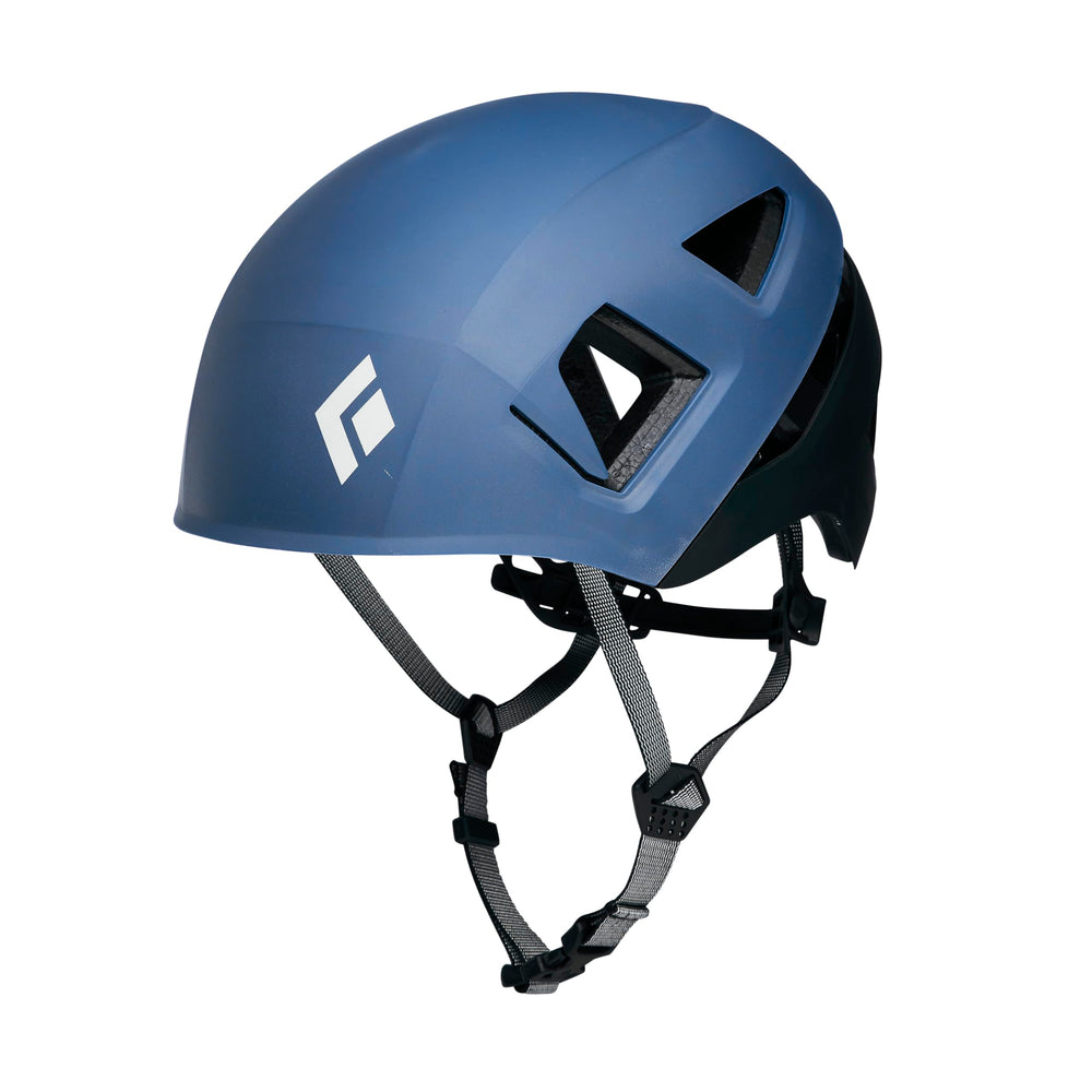 BLACK DIAMOND Capitan front view showing shell and fit adjustment for reliable protection