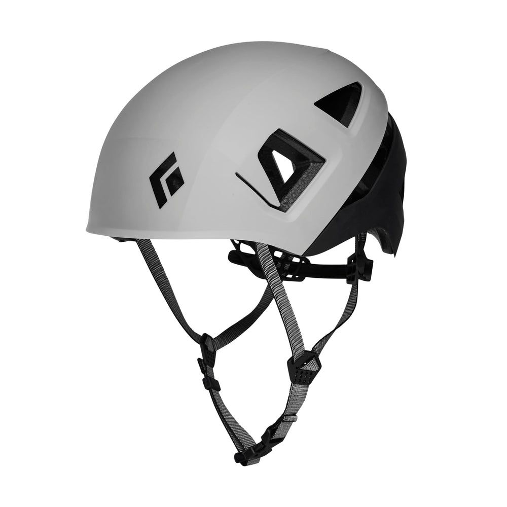 BLACK DIAMOND Capitan front view showing pewter-black shell and secure fit benefit