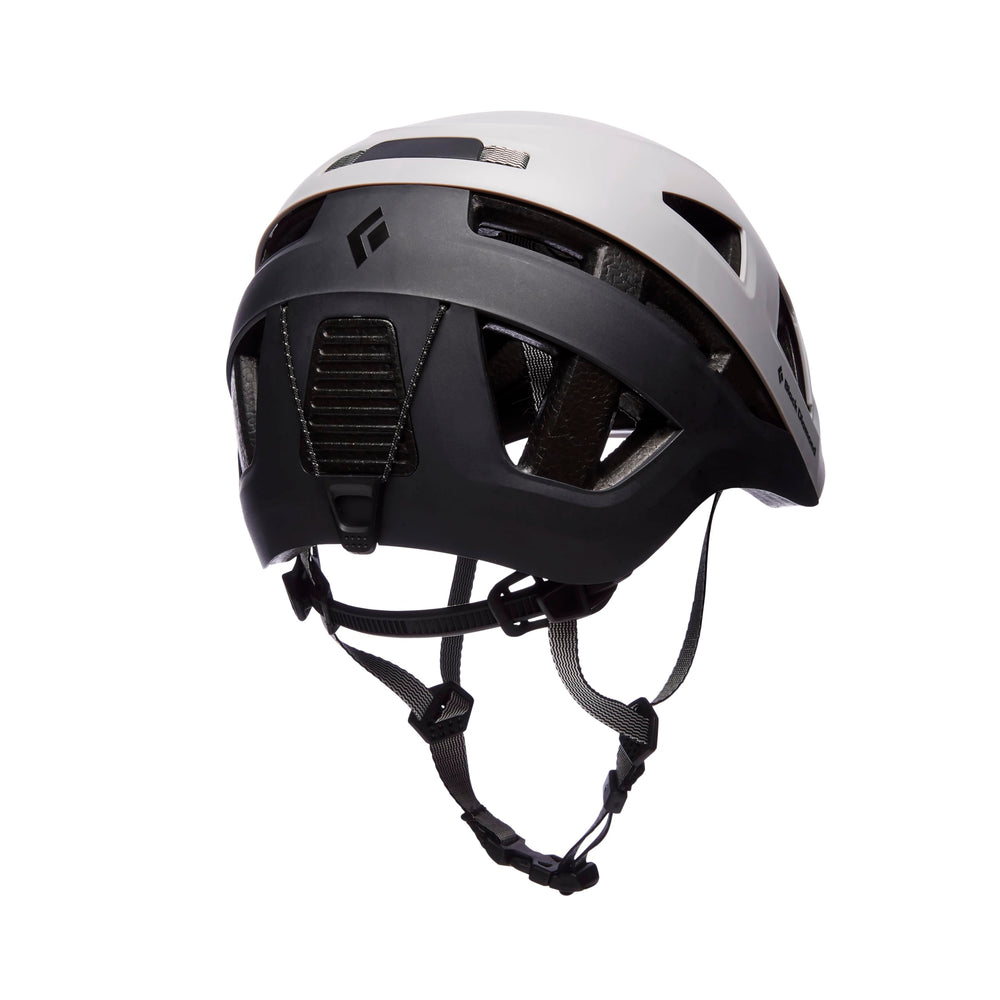 BLACK DIAMOND Capitan with headlamp mounted in use for hands-free illumination benefit
