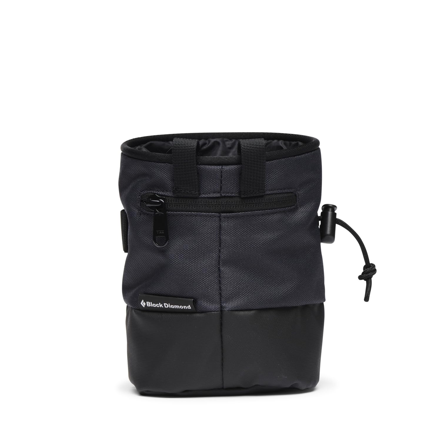 BLACK DIAMOND close-up of zippered pocket showing storage for keys and small tools benefit organization
