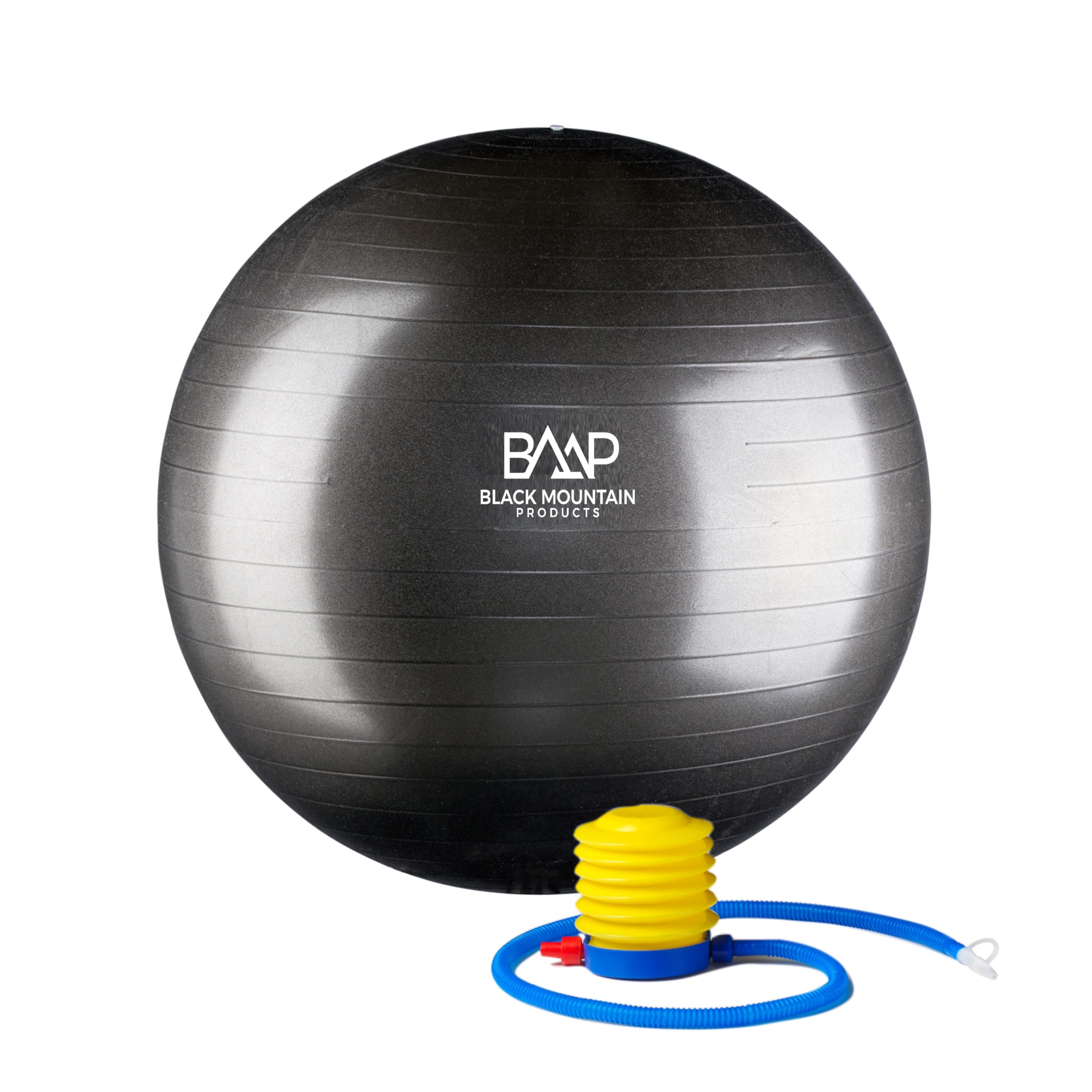 Black Mountain Products front view of 75cm ball showing professional finish and stability benefit