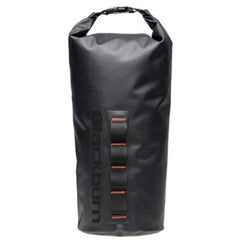 Blackburn Outpost Elite front view showing rolltop and Velcro fasteners for secure mounting