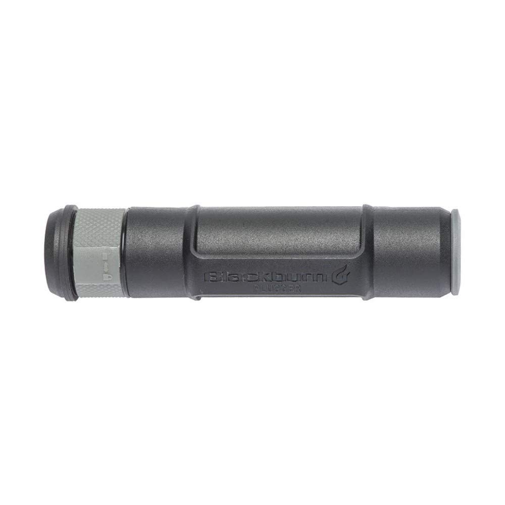 Blackburn Plugger holster mounted on top tube for secure on-bike storage benefit
