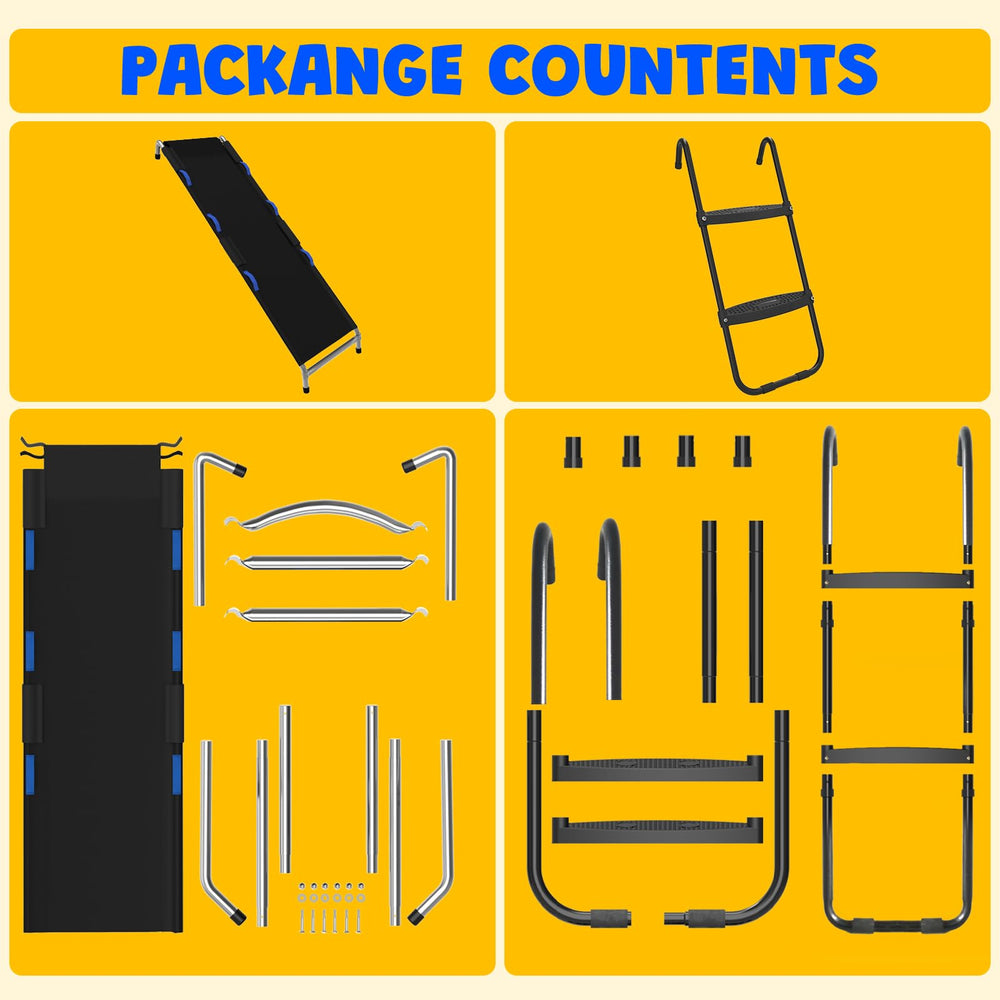 Blanketown label and assembly parts displaying simple install and clarity benefit