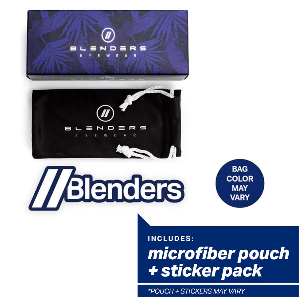 Blenders Eyewear Mesa demonstrating polarized glare reduction on reflective surface