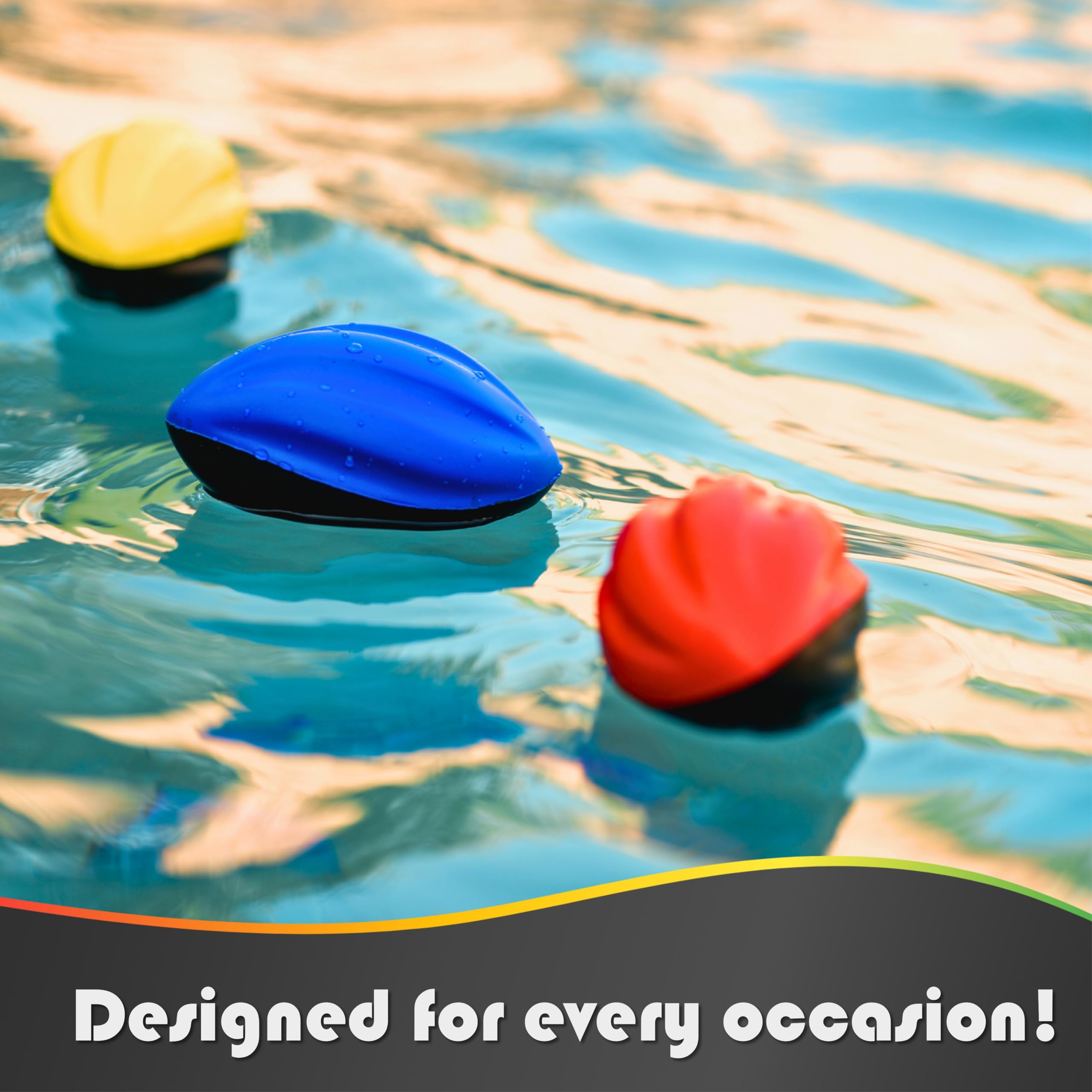 Blu Jay array of six vivid colors two of each for group games and visibility
