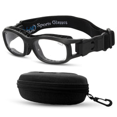 BLUE CUT front view goggles showing full-face coverage and lightweight fit for safety