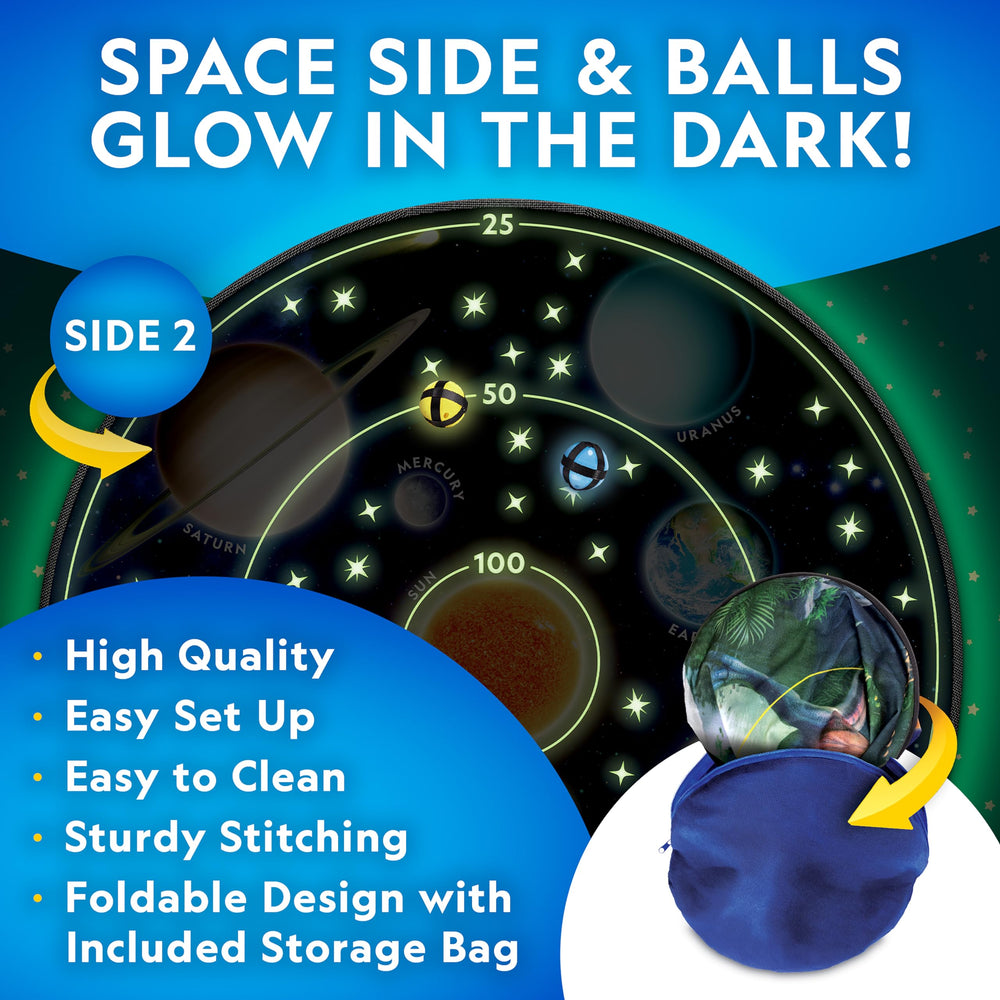 Blue Marble National Geographic close-up of space design showing glowing planets for visual play