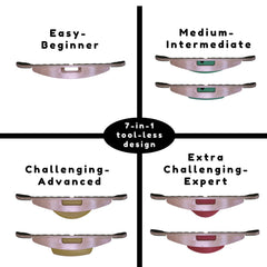 Blue Planet three EVA modules arranged to show adjustable curvature options