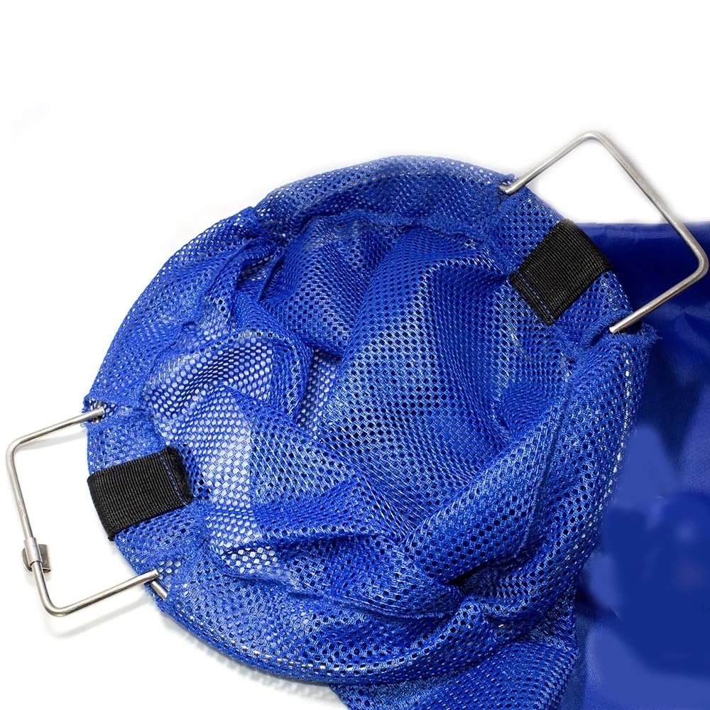 BlueAngler close-up nylon mesh texture highlighting durable quick-dry benefit