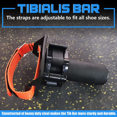 BLUSLM tib bar foot cradle detail highlighting S-foot positioning for effective loading