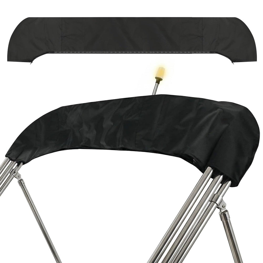 Boao front view of boot cover showing full-length protection and snug fit