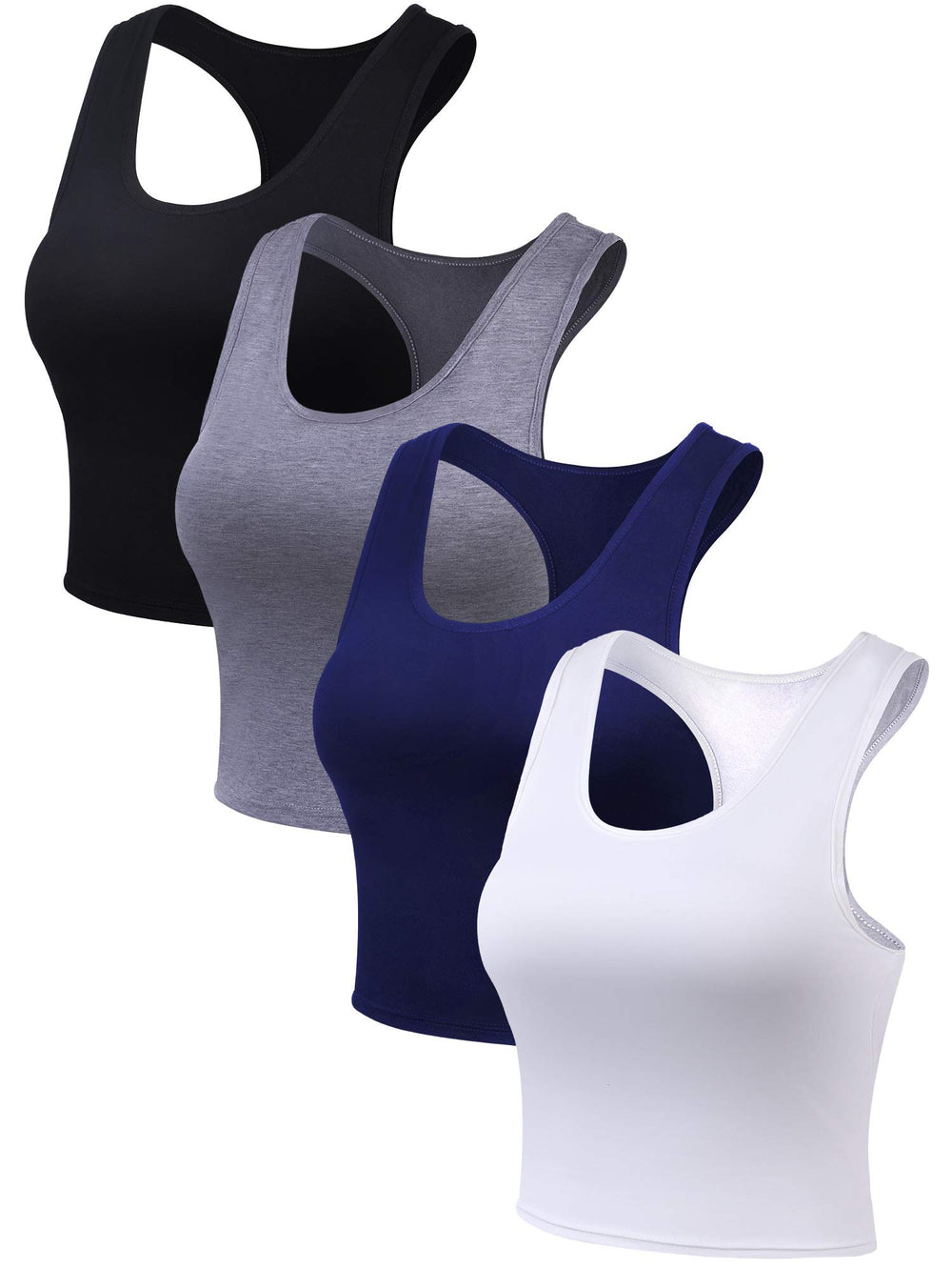 Boao flat lay of four colors arranged to show pack variety and easy mix-and-match wardrobe options
